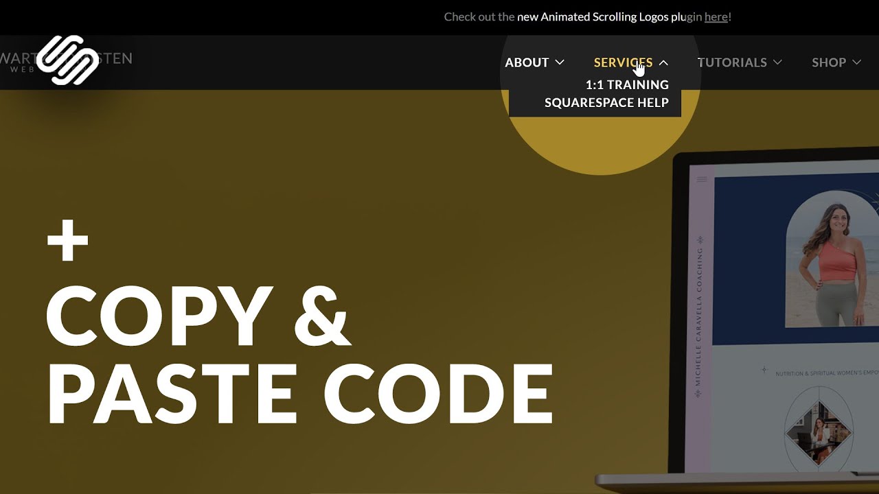 В Squarespace выпадающие списки с интерактивными заголовками папок