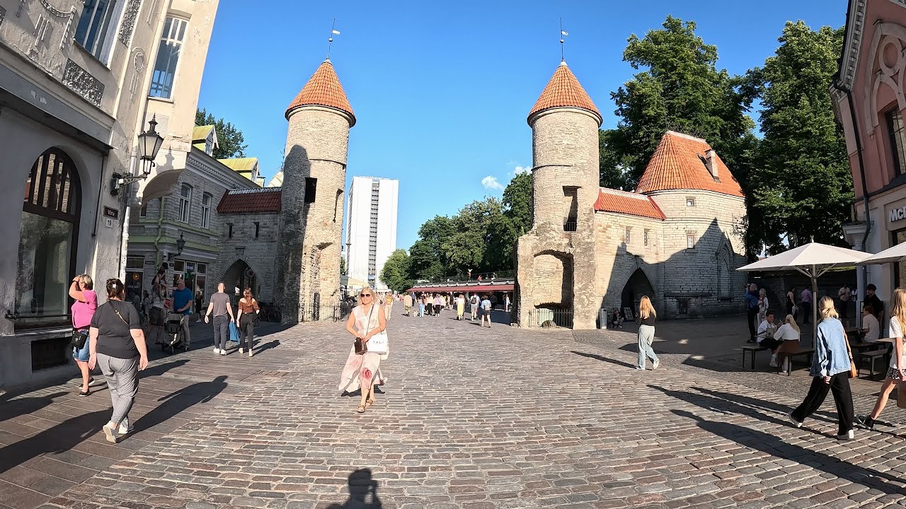 Exploring Tallinn's Old Town: Viru Gate Entrance