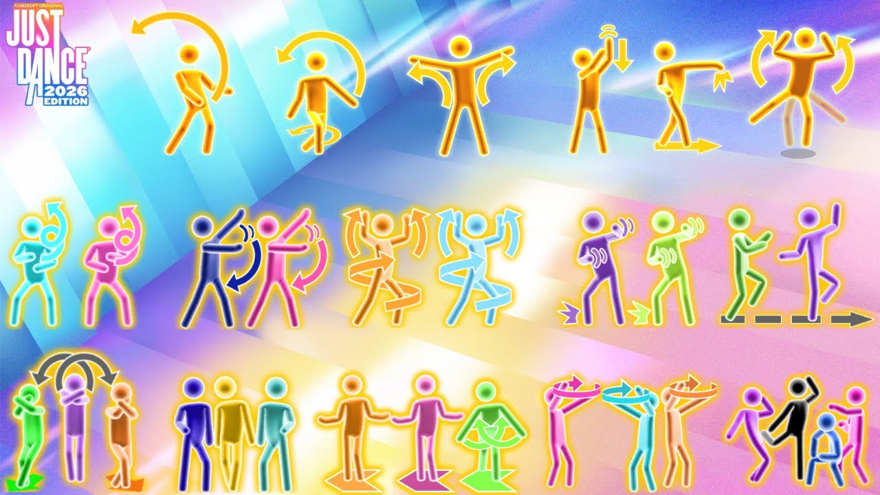 Just Dance 2026: ALL GOLD MOVES