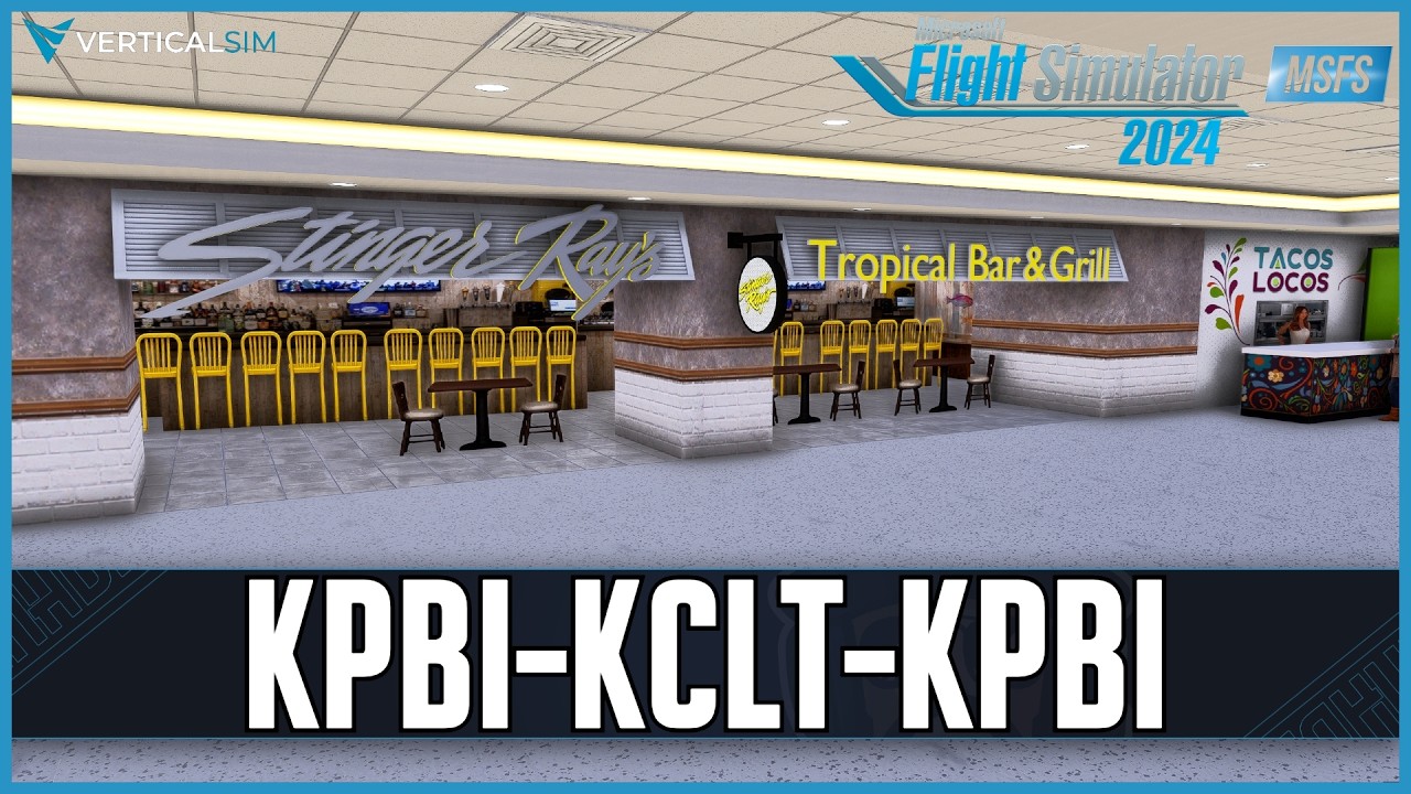 iFly MAX8 | Real World American OPS | *NEW* Verticalsim Palm Beach (KPBI) | VATSIM