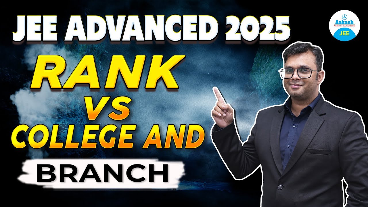What College & Branch Can You Get? | JEE Advanced 2025 Rank vs College & Branch 🎓
