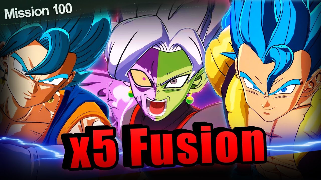 1 Vs 5 FUSIONS On Z RANK Difficulty Is Actual INSANITY - DRAGON BALL: Sparking! ZERO