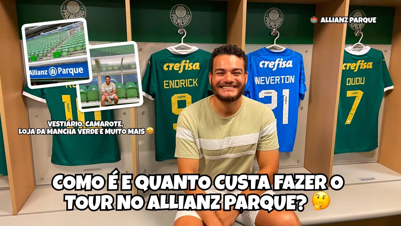 COMO É E QUANTO CUSTA FAZER O TOUR NO ALLIANZ PARQUE?