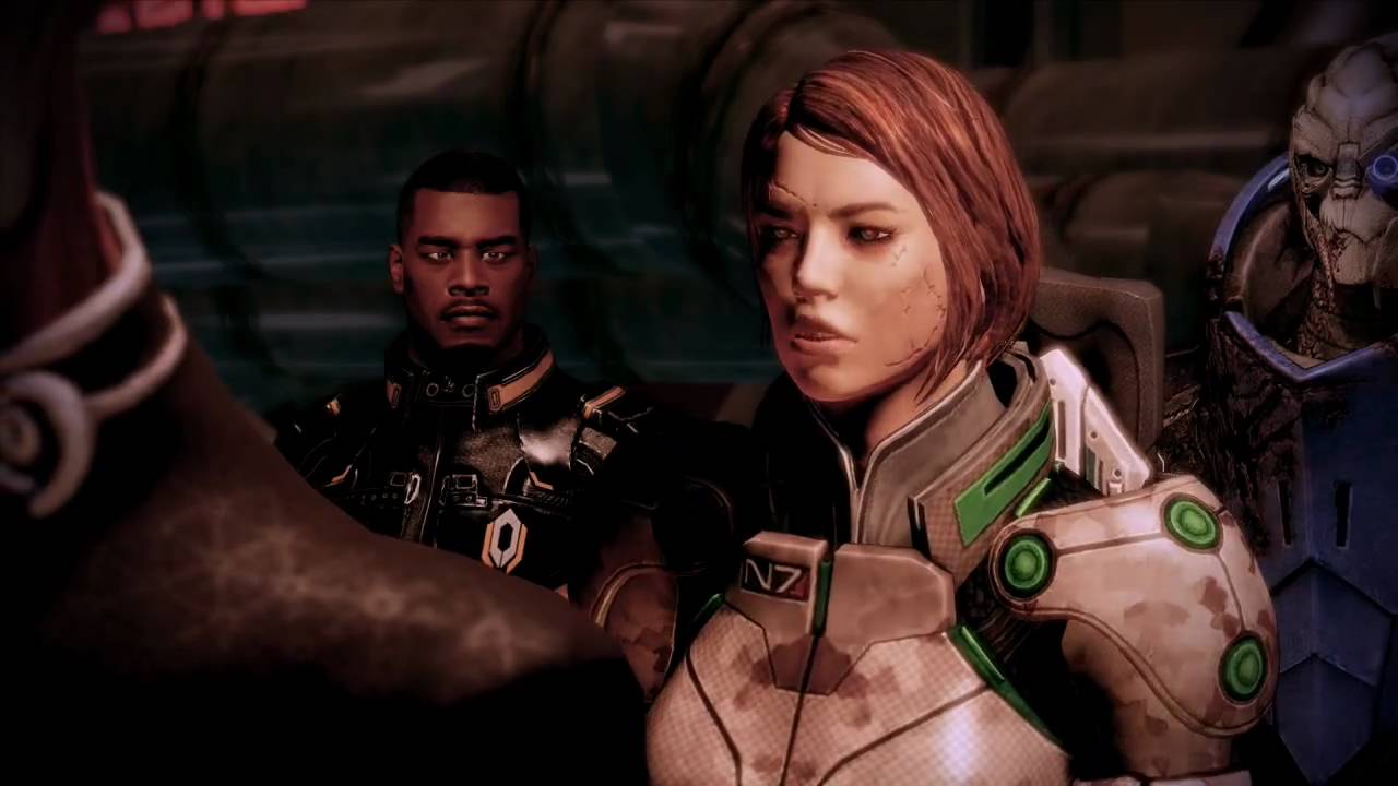 Commander Shepard being Brutally Bitchy (Mass Effect 2)
