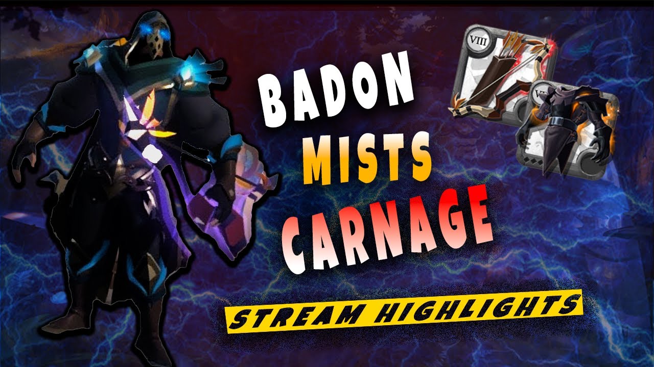BOW OF BADON MISTS PVP ! -SOLO MISTS-! STREAM HIGHLIGHTS #7 | Albion Online |