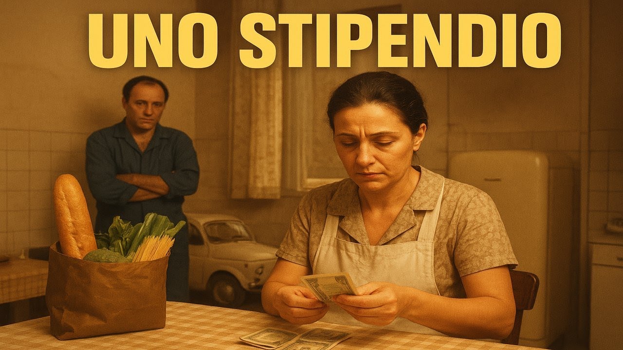 Gli anni '70: LA FAMIGLIA con un SOLO STIPENDIO e il MIRACOLO del RISPARMIO