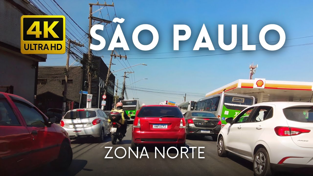 🇧🇷 Largo do Clipper até Jardim das Graças, Zona Norte de São Paulo • 4K