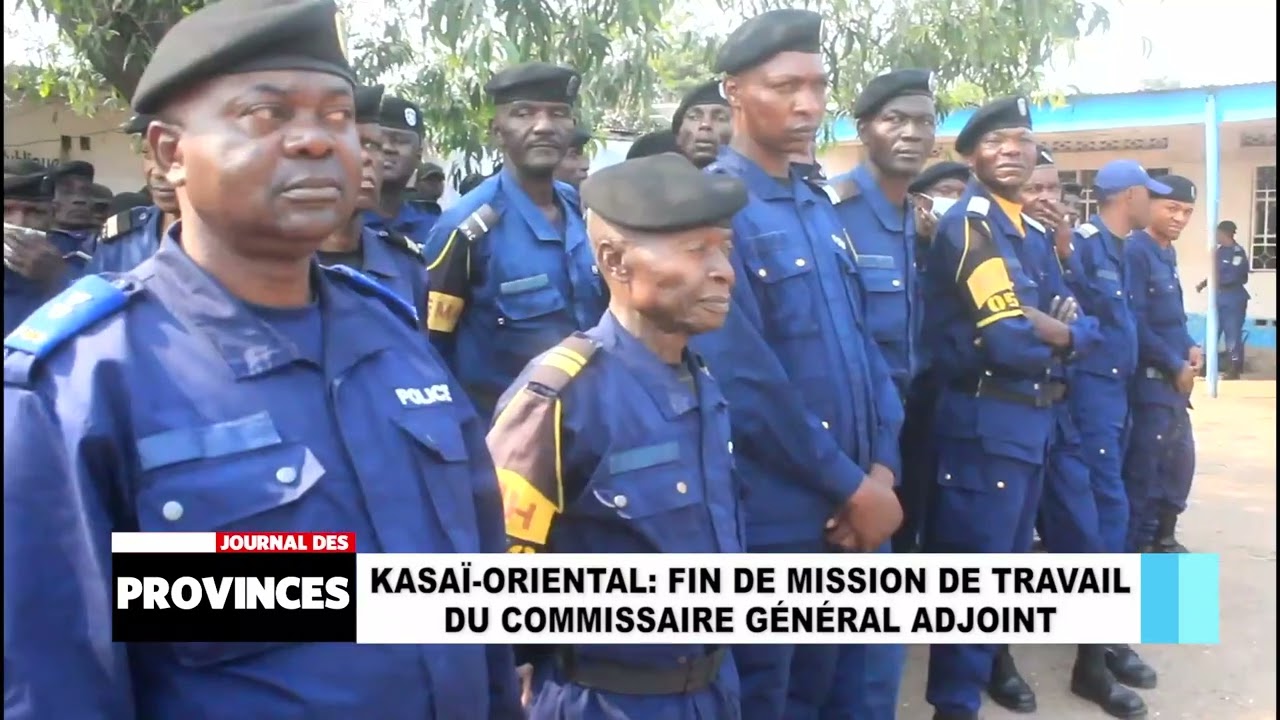 Kasaï Oriental : fin de mission de travail du commissaire général adjoint