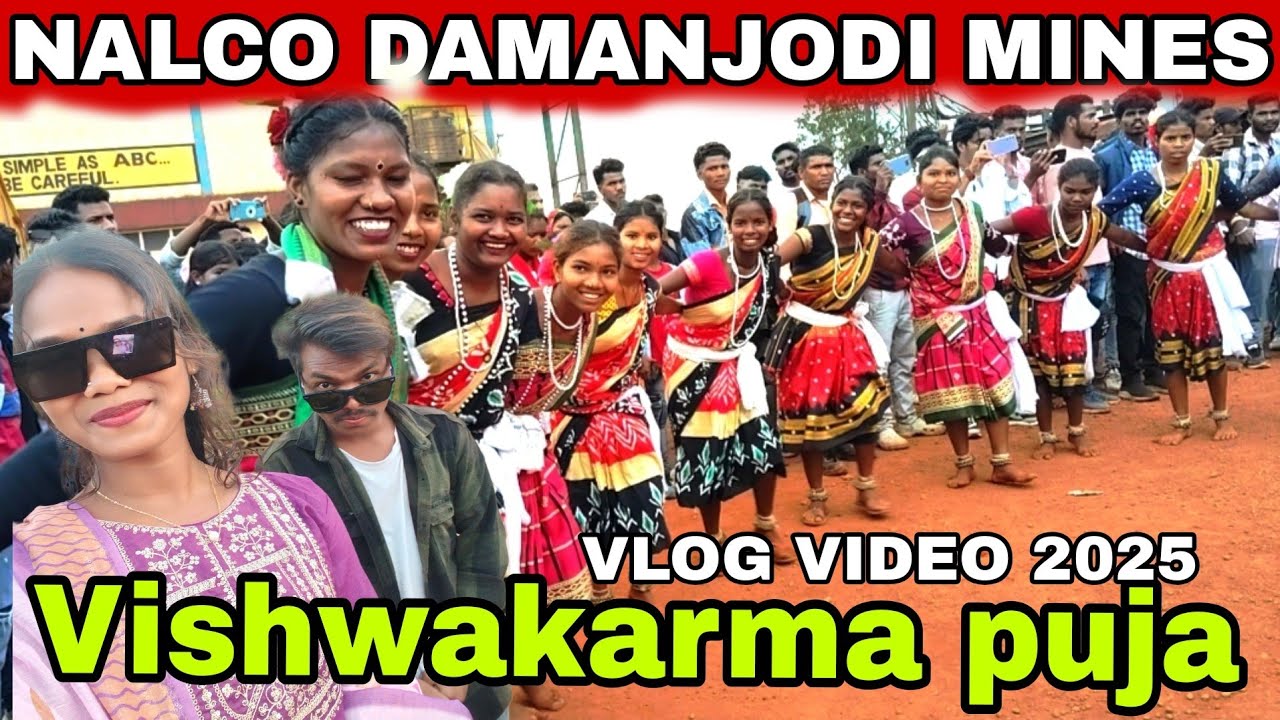 NALCO DAMANJODI MINES Vishwakarma puja 2025@traveller-krishna 