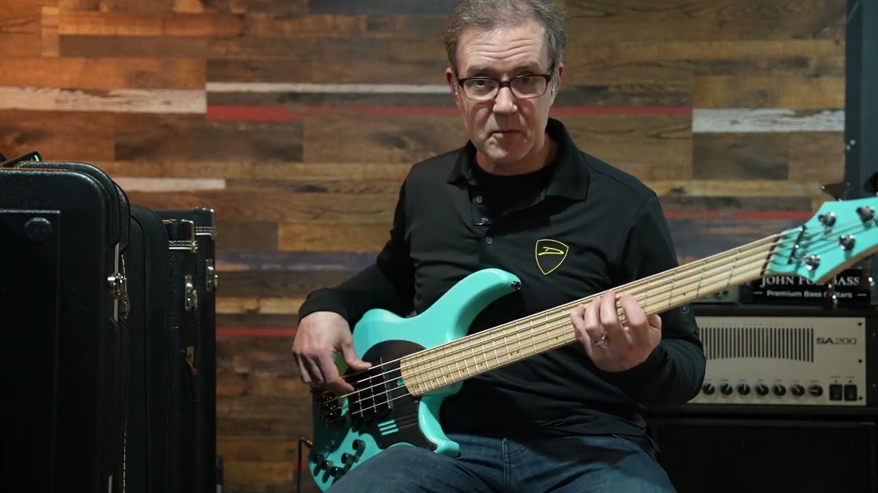 Dingwall Combustion NG3 5-string in Matte Celestial Blue