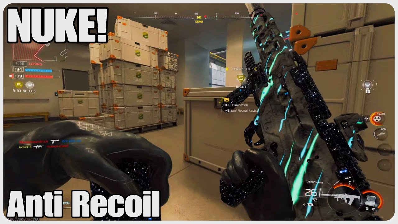 Nuke! With Anti Recoil, This My favorite Animated Camo In Black Ops 7