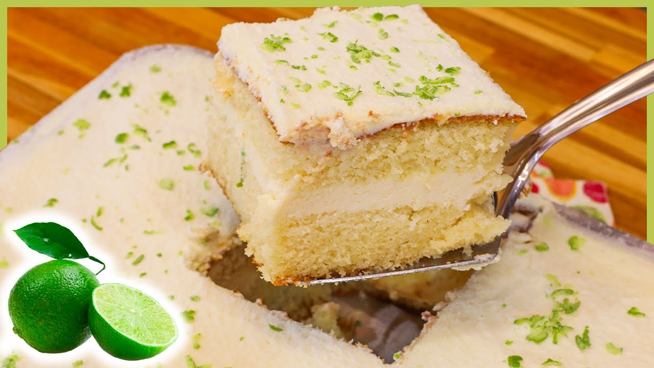 O MELHOR BOLO DE LIMÃO RECHEADO I DELICIOSO I MOLHADINHO I RECHEIO CREMOSO I Receitas de Pai
