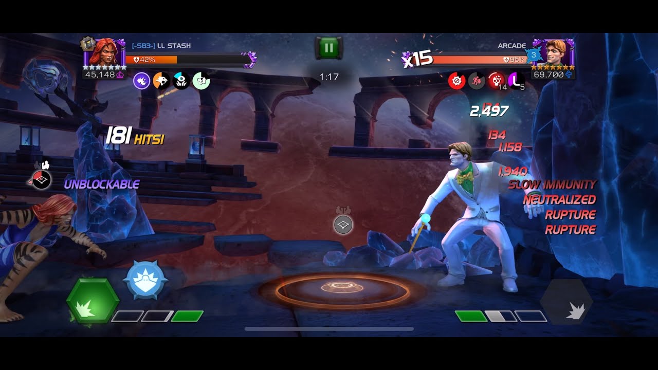 Tigra clears 19 Bars on Coliseum Arcade!