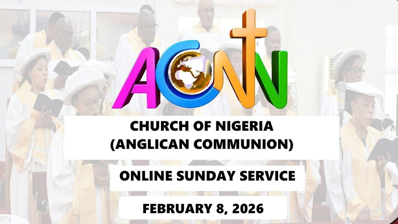 CHURCH OF NIGERIA (ANG. COMM.) ONLINE SUNDAY SERVICE FEBRUARY 08, 2026 || SEXAGESIMA SUNDAY