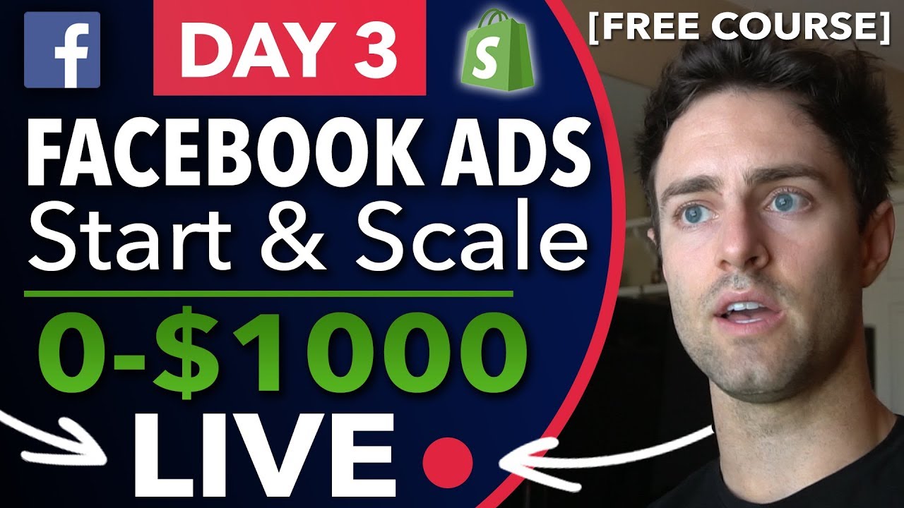 Facebook Ads For Shopify | The decision: Facebook Ads OR Google Ads Pivot [0-$1000 Shopify] DAY 3