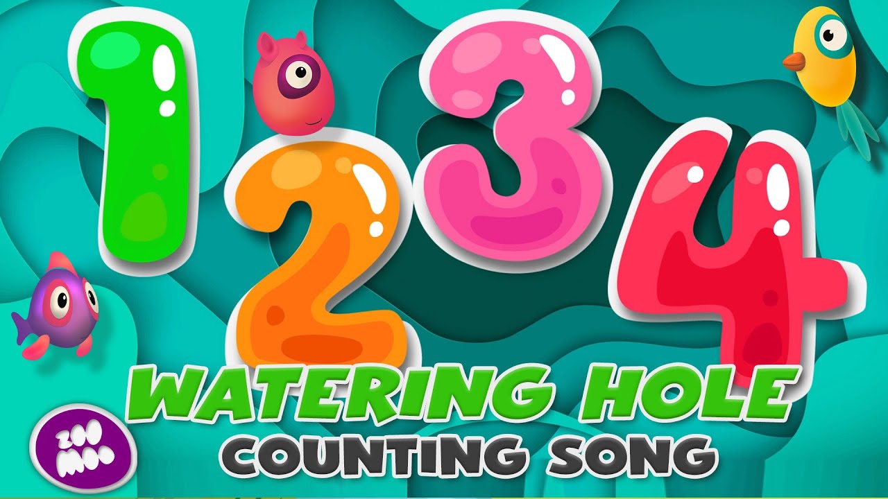 Animal Counting Song | Early Learning Kids Songs | ZooMoo