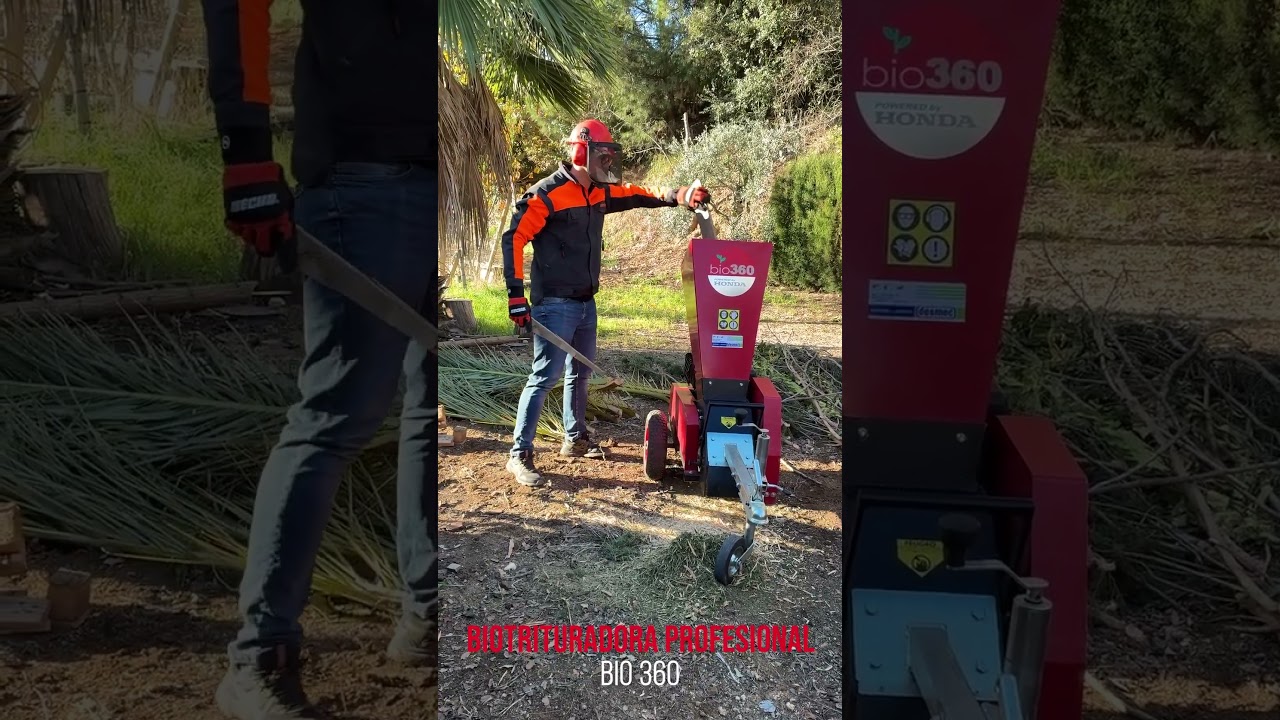 🪵 Biotrituradora Honda BIO360