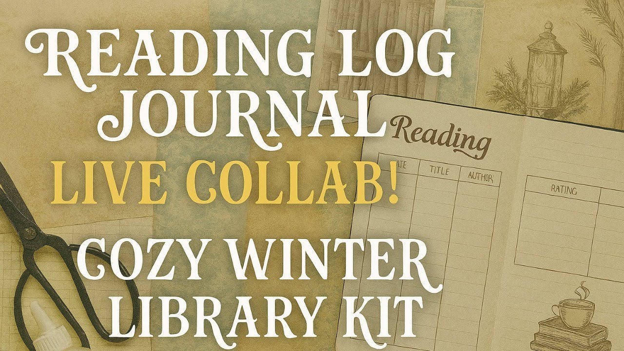 Join Amy & I Using the Cozy Winter Library kit