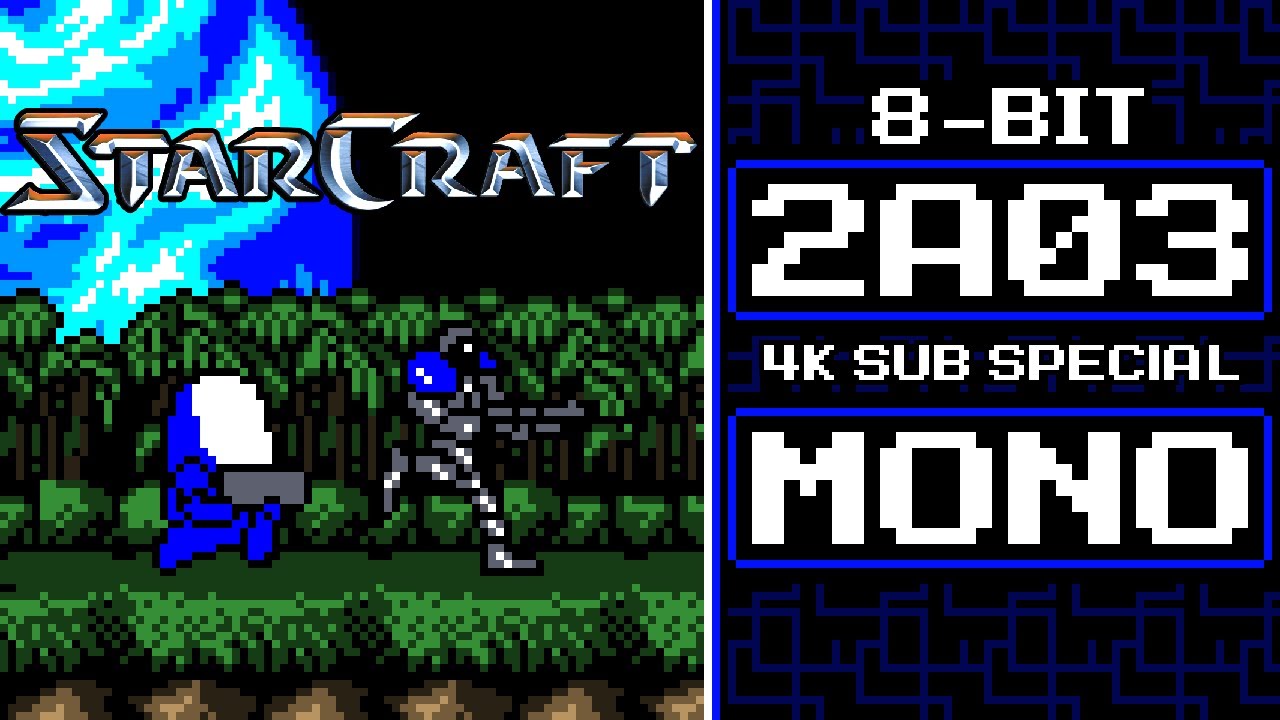 (4K SUB SPECIAL)Starcraft Terran Medley [8-Bit, 2A03, Sunsoft DPCM]