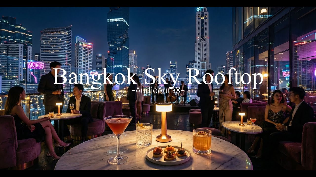 AudioAuraX — Bangkok Rooftop Nights | Sexy R&B Jazz