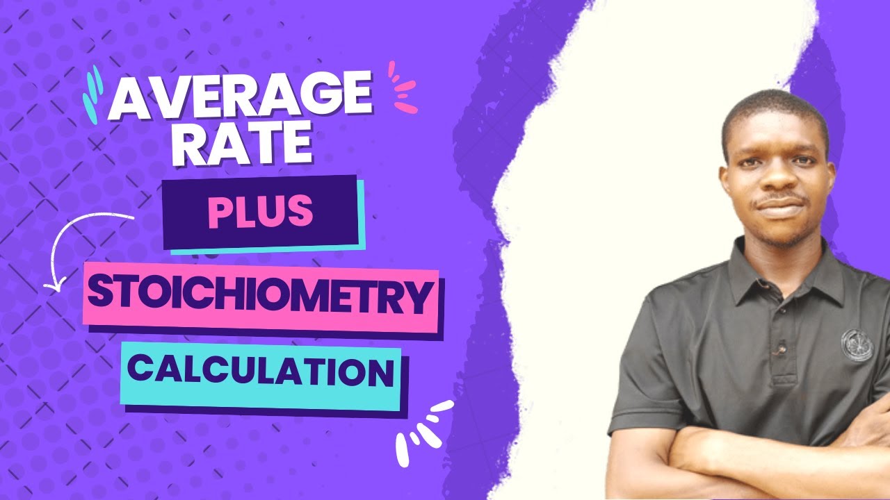 How to Calculate Average Rate of reaction | DON'T MISS THIS!