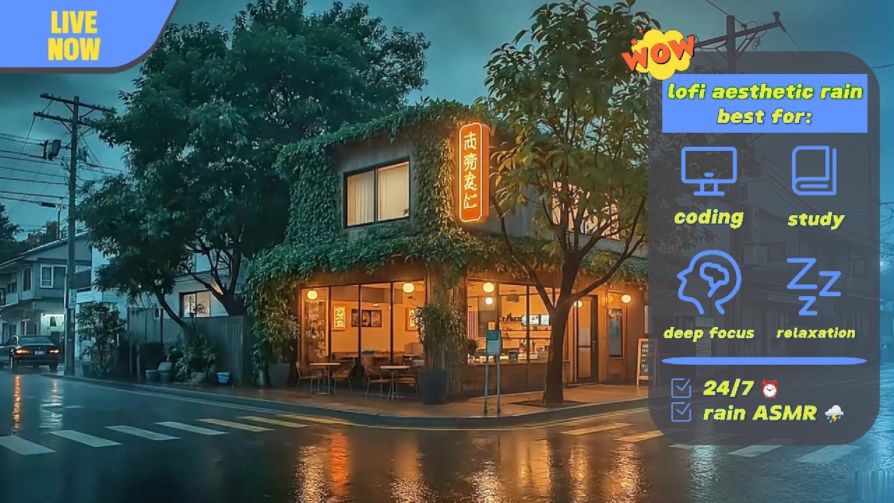 🛋️ lofi background music: the softest landing after a very hard day