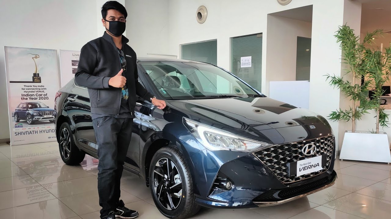 Hyundai Verna SX(O) | Top Model | Starry Night | Car | New | Honda City Rival | Real Life Walkaround