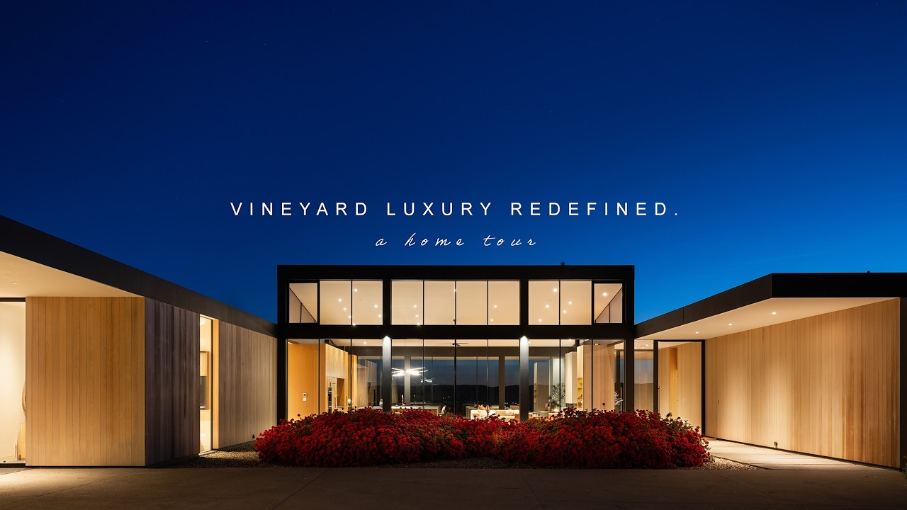 Is this the Perfect Wine Country Estate? Full Tour of a Modern Dream home
