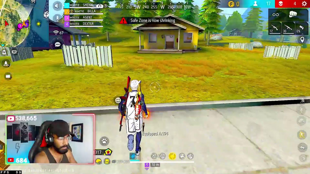 live (22/40) - FREE FIRE LIVE - BILLA