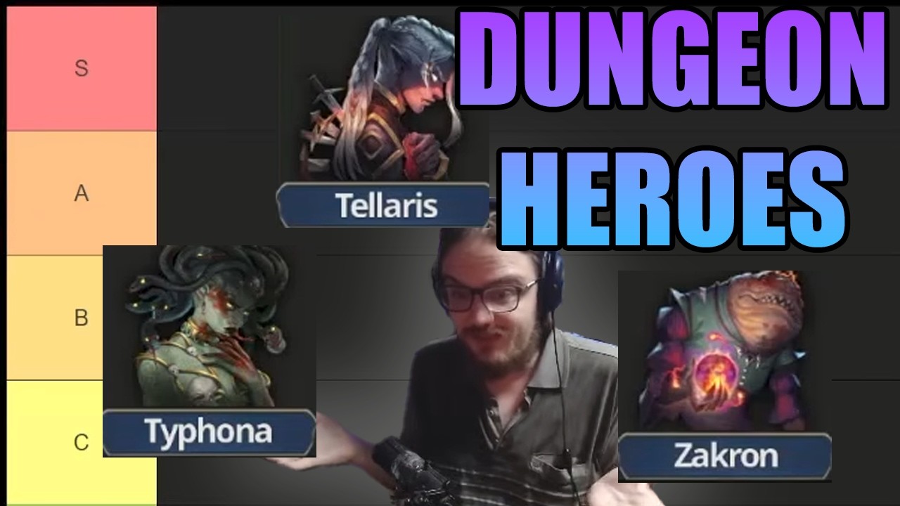 Ranking all DUNGEON Heroes in Olden Era