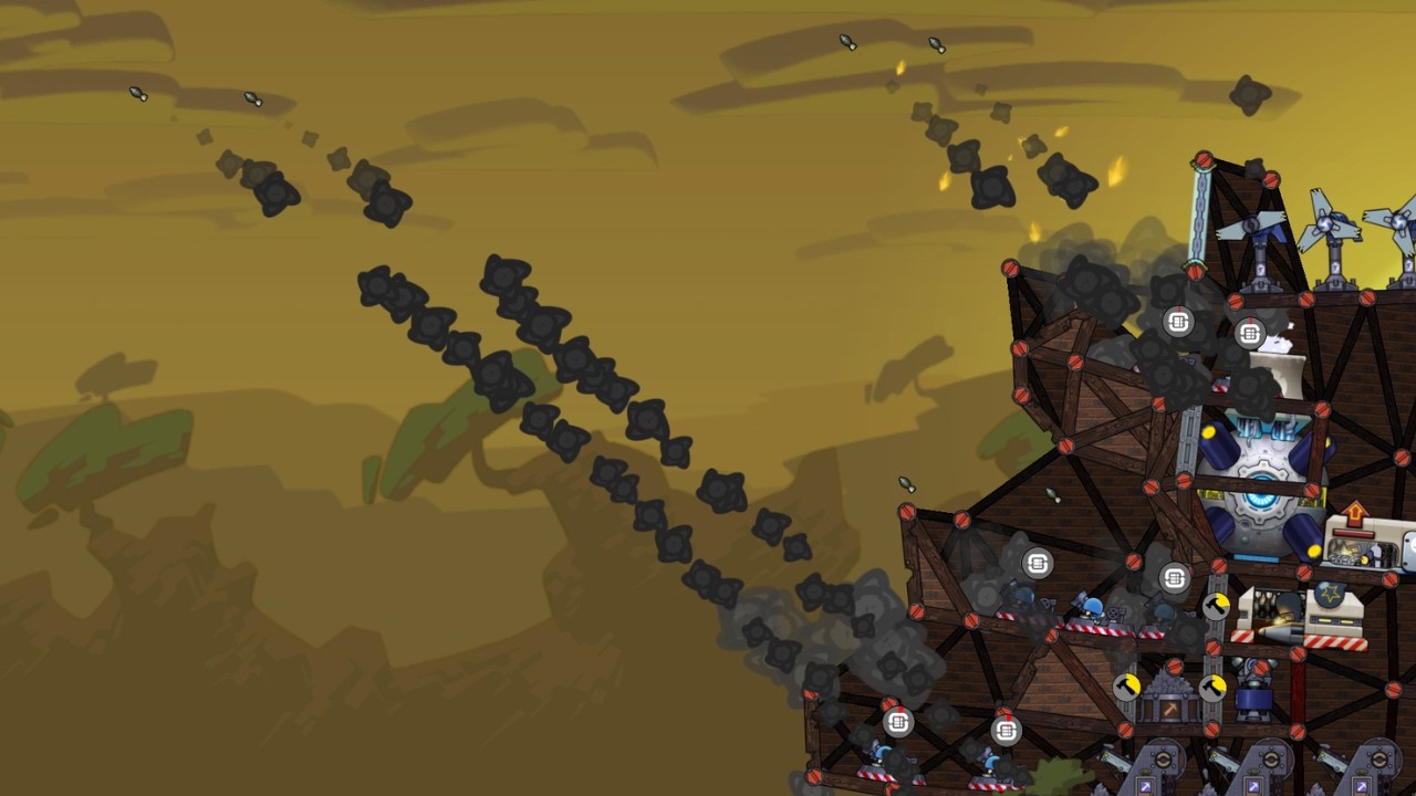 I tried playing mortars in a 4v4 - Forts