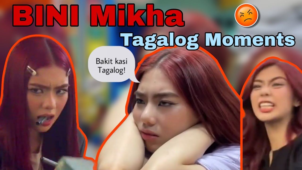 BINI Mikha Tagalog Moments (Bakit kasi Tagalog!)