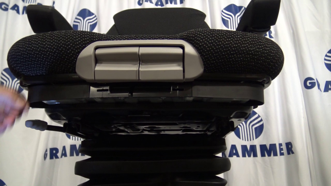 Grammer Seats - MSG85/MSG95/MSG97 - How to remove seat depth/tilt