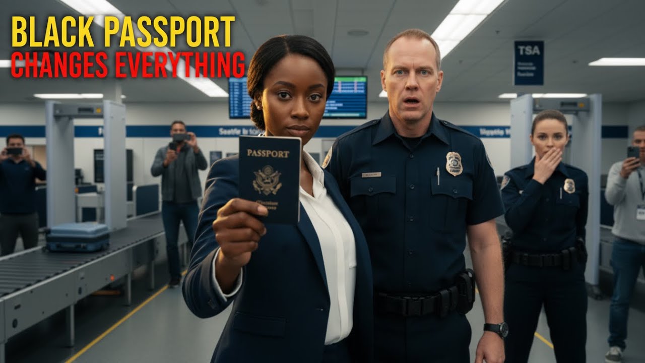 Airport Security Stops Black Waitress—Billionaire Watches Her Show DIPLOMATIC Passport!