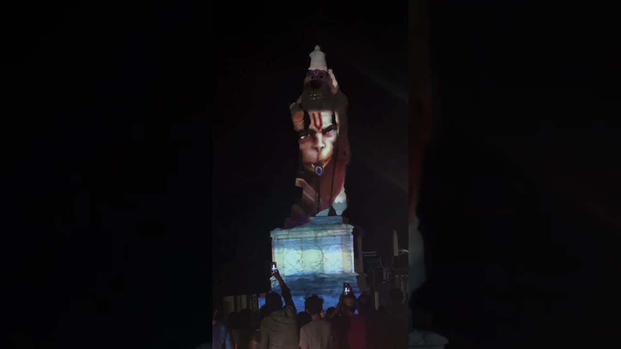 Laser show in Thrissur, one of the best what I have seen till now