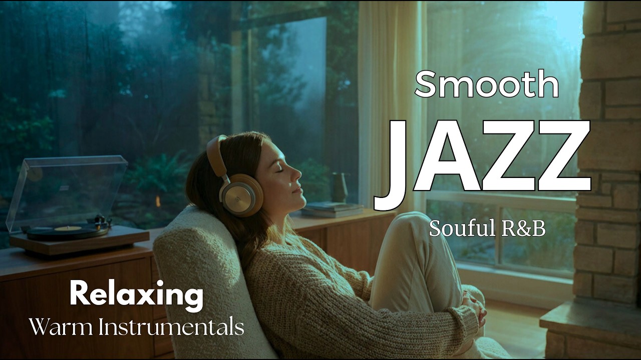 Smooth Jazz Relaxing Instrumental 🎷 Calm Background Music for Work & Study