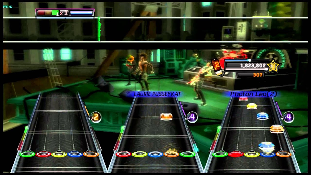 Guitar Hero: Warriors of Rock (Wii) - Bat Country Full Band