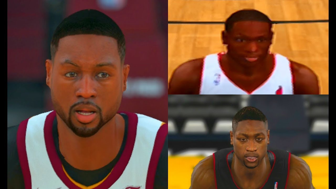 Dwyane Wade from NBA 2K4 to NBA 2K18! #CLE #NBA