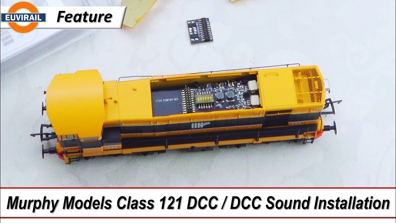 Murphy Models Class 121 DCC/Sound Decoder Installation (MM0645,MM0567,MM0006) & dip switch access