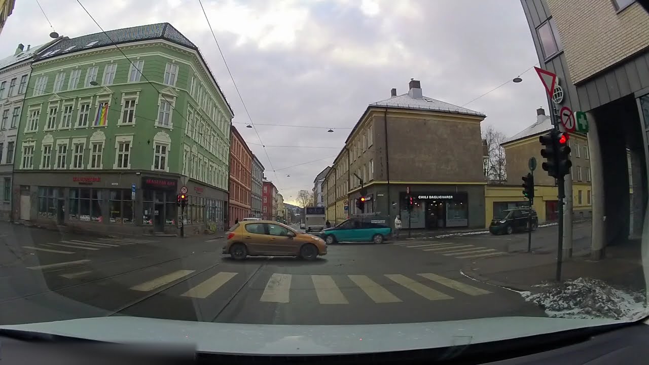 4K 🇳🇴 Norway / Driver's License Practice Test / Oppkjøring / Oslo Driving / Risløkka Trafikkstasjon
