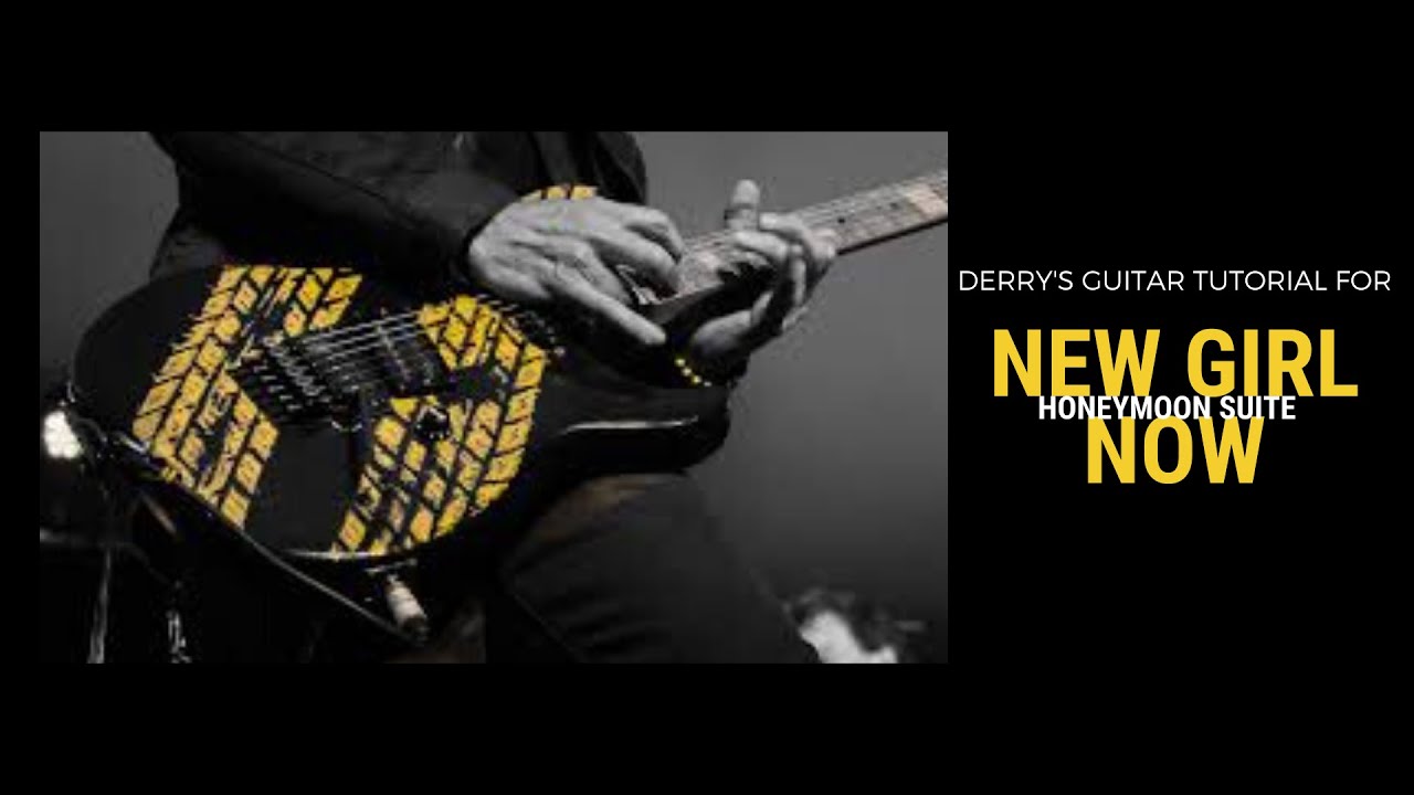 New Girl Now - Honeymoon Suite - Guitar Tutorial by Derry Grehan