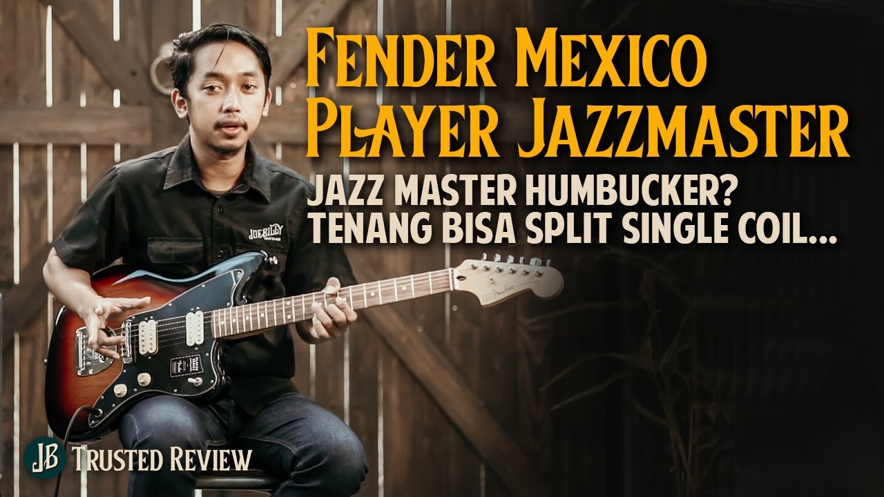 JAZZMASTER YANG NGGAK NGEJAZZ!! Review Gitar Fender Player Jazzmaster Mexico