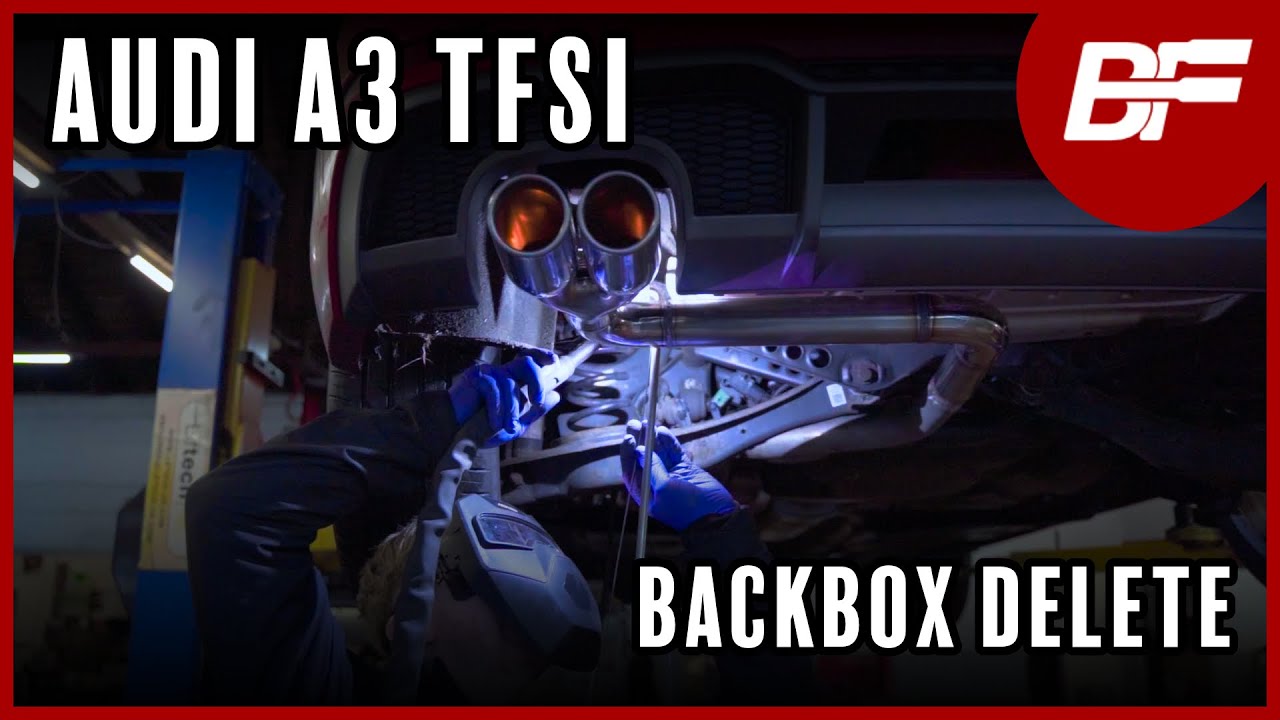 Audi A3 TFSI Backbox Delete | Custom Stainless Exhaust
