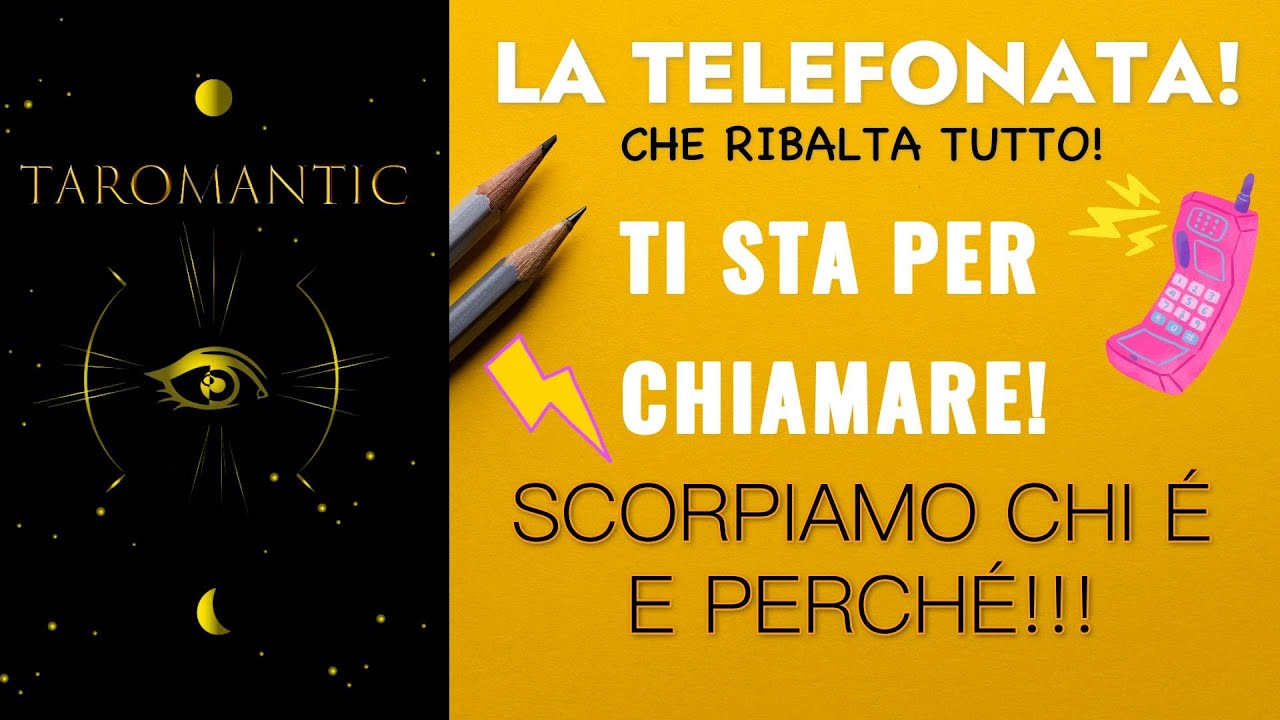 ARRIVA UNA TELEFONATA CHE CAMBIA TUTTO! 💥SCOPRIAMO DI COSA SI TRATTA ! #taromantic