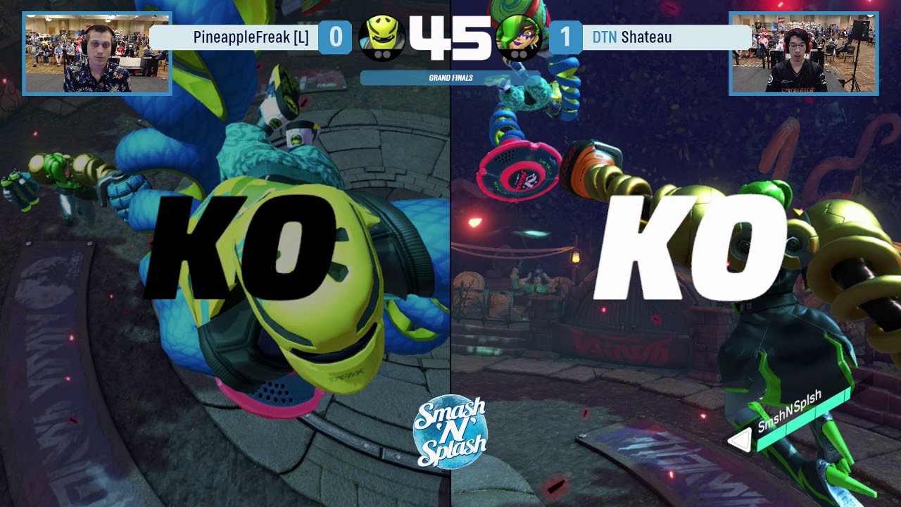 Smash N Splash 5 Arms - Pineapplefreak [L] (Kid Cobra) Vs. DTN | Shateau (Dr Coyle) Grand Finals