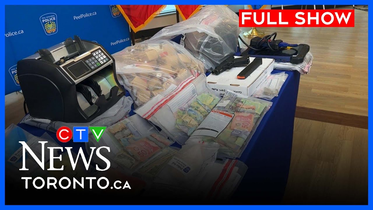 Peel police seize $1M in illegal drugs in 'Project Winner' | CTV News Toronto at Six for Nov.13 2025