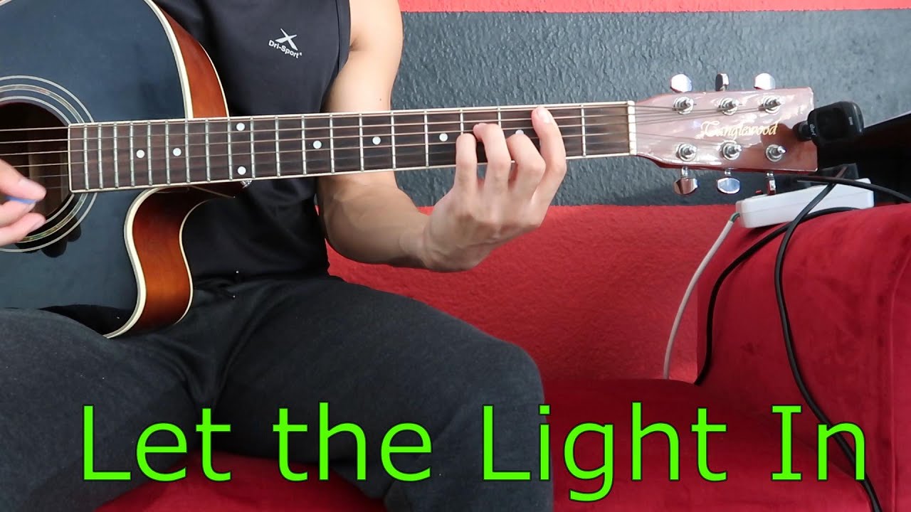 Lana Del Rey - Let the Light In  (ft. Father John Misty) EASY Guitar Lesson