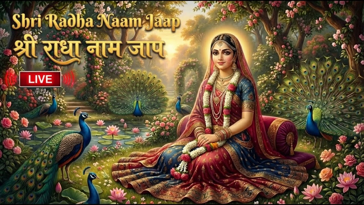 Live: Shri Radha Naam Jaap | अखंड श्री राधा नाम जप of Pure Bhakti | Radha Dhun #Shriradhadhun