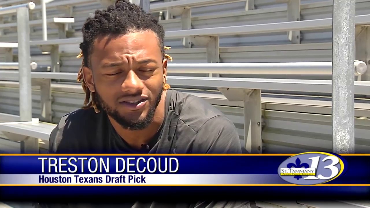 Treston Decoud Drafted By Houston Texans