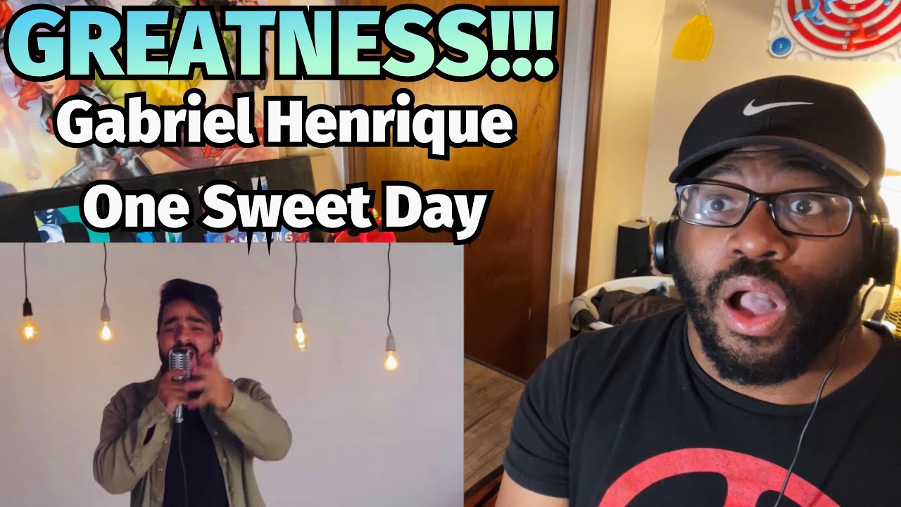 Gabriel Henrique - One Sweet Day (Cover Mariah Carey, Boyz II Men) REACTION!!!!
